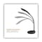 Bostitch Konnect Gooseneck Desk Lamp, Black KTVLED1502-BLK - alternate 4
